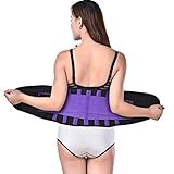 Zhhlinyuan 良好な Fixed Waist Belt Support Waist Back Abdomen Soft Colorful Belly Band