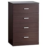 タンスのゲン チェスト 幅60cm タンス 収納家具 スライドレール付き 背面化粧仕上げ オシャレ 補強 Napoli ダークブラウン 68010001 13