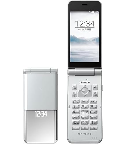 Amazon | docomo らくらくホン F-01M ホワイト | エヌテイテイドコモ