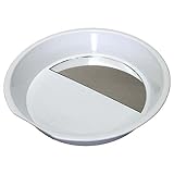 カルトン 米検査用 鏡付計測カルトン 白 丸型 鏡付 [B-4] 松SPDZ