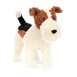 Jellycat Hector Fox Terrier 犬のぬいぐるみ