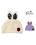 【子供服】 Caldia (カルディア) ボアうさ耳付お花モチーフ付き帽子 44cm~48cm A55421