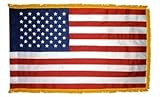 Annin Flagmakers 215 4 ft. X 6 ft. Presentation Signature U.S. Flag with Fringe