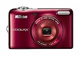 Nikon デジタルカメラ COOLPIX L30 5倍ズーム 2005万画素 乾電池タイプ レッド L30RD