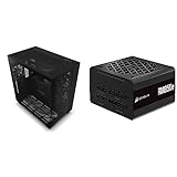 【セット買い】NZXT H9 Flow 2層構造 ミドルタワー PCケース Black CM-H91FB-01 CS8576 & CORSAIR RM850e 2023モデル PC電源ユニット 850W PCIE 5.0 対応 80PLUS Gold認証 ATX 3.0 認証済 フルモジュラー 12VHPWR ケーブル付属 CP-9020263-JP