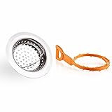 Sink Strainerステンレススチールシンクキッチン排水Strainers 4.3-inch直径フィットforほとんどすべてのキッチン洗面台with Drain SnakeヘアDrain Clo