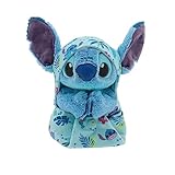 Disney Store 公式ステッチぬいぐるみ ブランケットポーチ付き - 赤ちゃんのおくるみに入ったディズニーベイビーぬいぐるみ - ぬいぐるみやかわいいぬいぐるみ、赤ちゃんのぬいぐるみが好きな人のための子供用おもちゃ - S - 11¾インチ