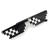 [ZooooM] ドット 絵 モザイク サングラス (B タイプ) ZM-SG3791-B