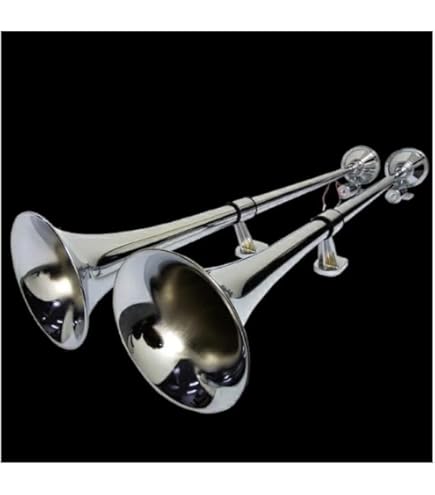 0531 丸ビックロングホーン 120cm 2本セット 12/24v兼用 Amazon.co.jp: 12V 24V 兼用 丸型 ビッグホーン 1000mm ラッパ