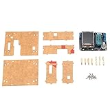 KKmoon GM328A 方波發生器 トランジスタテスタ ダイオード容量 ESR電圧 周波数計 PWM方形波 信号発生器 SMTはんだ付け DIYアクリルケース付き