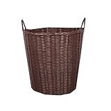 KYLIN Expressストレージバケット、木製ランドリー服/おもちゃバスケットストレージバスケット折りたたみストレージボックス# G