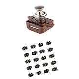 Dovewill 20枚　ドア　ロック　セキュリティ　と　キャビネット　食器棚　引き出し　ロッカー　ヒンジ　蝶番