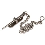 Antique Nikel Plated Pin & Eye Clasp