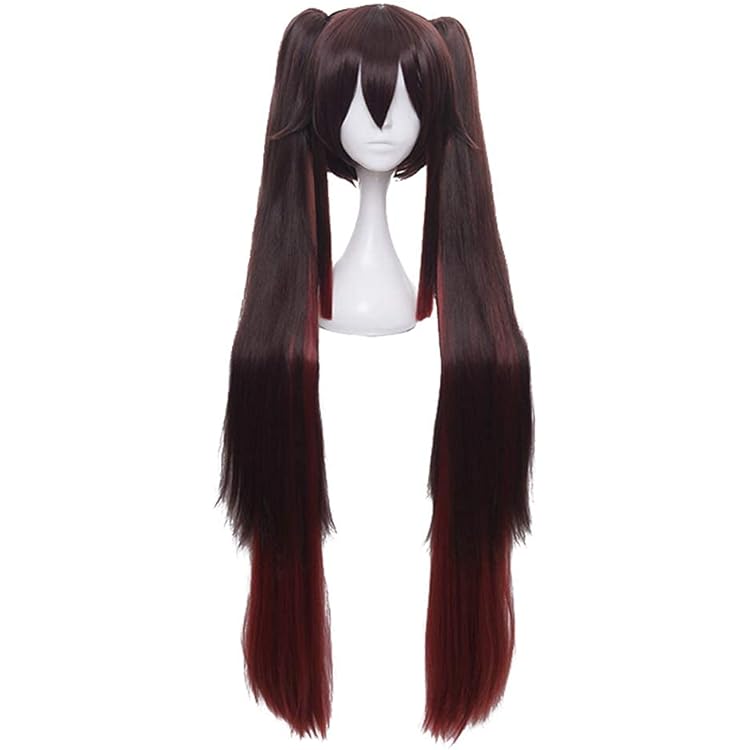 Amazon.co.jp: 原神 げんしん 胡桃(フータオ) コスプレウィッグ かつら