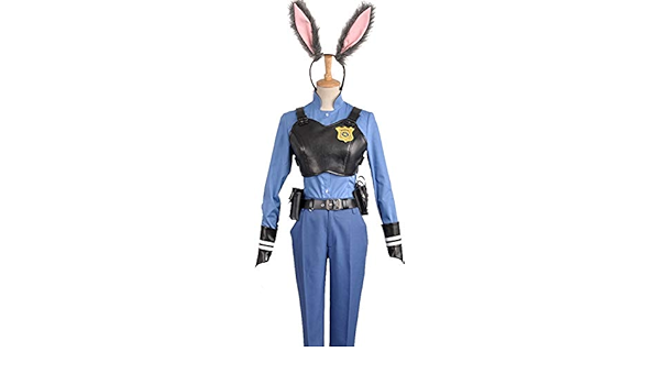 Amazon ジュディ ホップス風 ズートピア コスプレ衣装 アナウサギ Judy Hopps 巡査服 購入後の連絡サイズ コスプレ 仮装 通販