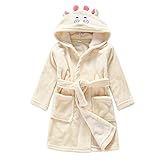 Pumpumly 子ども用バスローブ タオル地 お風呂 可愛い 出産祝い贈り物にも