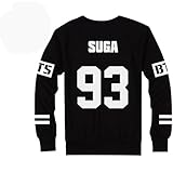 BTS Bangtan Boys ブラックパーカー セーター プルオーバー XL