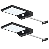 Intsun高明るい36 LEDソーラーモーションセンサーライト検出器アクティブDay or Night自動on / off、パティオ、デッキ、庭、ガーデン、ホーム、私道、階段、外壁 E5