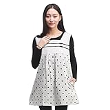 妊婦の放射線スーツ 妊娠中の女性放射線スーツ 電磁波カット服 電磁波カットエプロン 電磁波対策エプロン 電磁波防止デ 電磁波防止キャミソール 電磁波防止エプロン、100% シルバー ファイバ—の 電磁