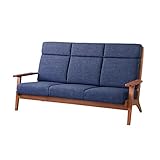 東谷 AZUMAYA  ギルト3P W174×D80×H95×SH40cm ネイビー