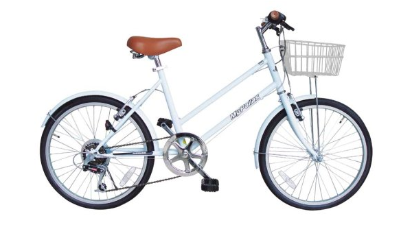 Amazon アルミ20自転車(小径車)6段変速Wサス M702(BL) 池商