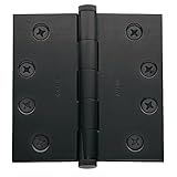 Baldwin 1040102I Square Mortise Hinge, Oil Rubbed Bronze [並行輸入品]