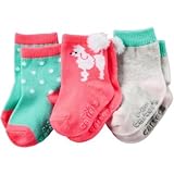 Carter's(カーターズ) 3パックソックス マルチ 小物くつ下・タイツ 12～24ヶ月【並行輸入】