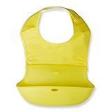 ange select コンパクト 収納 ベビー 食事 エプロン 幼児 スタイ 防水 軽量 ビブ (イエロー)