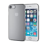 エレコム iPhone7ケース / アイフォン7 フレックスシェルカバー TR-90 クリア クリアブラック PM-A16MTRBK