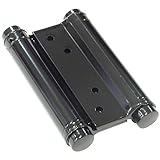 クマモト 鉄(黒塗)自由丁番 両開 102mm K-25W-102
