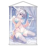 KADOKAWA 和泉つばす描き下ろしタペストリーB2 約H72.8×W51.5cm Wスエード製