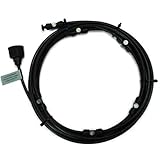 MIRACLE 【 ミスト シャワー 】 熱中症 対策 夏 を 涼しく 快適 に過ごそう!! エコ 打水 効果 霧 水 庭 ガーデン ( ブラック 9m ) MC-MISTSW-9-BK