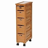 【送料無料】ストッカー（ナチュラル）　MUD-6780NA&amp;nbsp;