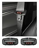 車のシートベルトバックルカバー 新型 ルークス 40系 R2.3~/ 新型デイズ B40系 B43W/B44W/B45W/B46W/B47W/B48W型 R1.3~ に対応 シリコン材質 黒色 2個セット