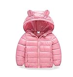 PuHao (プハオ) 子供 ベビー服 コート ジャケット ダウンコート ダウンジャケット パーカー アウター 可愛い 男の子服 綿服 子供服 女の子 赤ちゃん服　幼児 フード付き キッズ 中綿 暖か