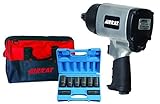 AIRCAT 1777K 3/4" Compact Impact Kit, Aluminum [並行輸入品]