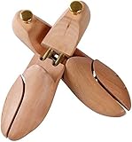 [TSUCIA] 天然木製 シューキーパー シューツリー (41/42サイズ 約26～27.5cm)