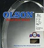 Olson Hard Edge Flex Back Band Saw Blade Fits All 14-Inch Delta/Rockwell, Jet, Grizzly, Reliant, Enl