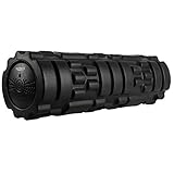 RIORES （リオレス）電動 フォームローラー ストレッチ用ポール 筋膜リリース ローラー リセット用ポール (ブラック)