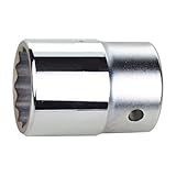 AMPRO T334502 1/2-Inch Drive by 7/16-Inch 6 Point Deep Socket [並行輸入品]