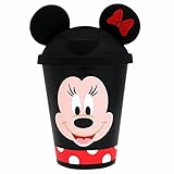 蓋付き 顔 タンブラー ( ミニー マウス ) ディズニー ドリンク ボトル カップ コップ キッチン 用品 ( リゾート限定 グッズ お土産 ) minnie