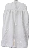 Baby Doll Bedding Carnation Eyelet Diaper Stacker, White by BabyDoll Bedding