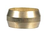 Jmf Compression Sleeve 3/4 " Yellow Brass Bagged 400 Psi [並行輸入品]
