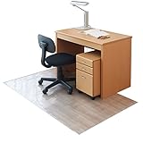 伸晃 透明ダイニングテーブル下保護マット 150×90cm・厚さ0.8mm TU-TDM915