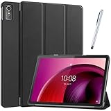タッチペン フィルム2枚付 Lenovo tab7 / Lenovo Tab M10a 5G LET02 対応ケース レノボ タブ7 / タブM10a softbank A301LV / AU タブレットカバー おしゃれ シンプル 耐衝撃 ビジネス 薄型 Tab 7 / M10 a 軽量 オートスリープ機能 法人大量注文対応 エーユー ソフトバンク (T0246-Tab7-BK)