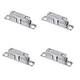 F Fityle キャビネット　スチールボール　キャッチ　ドアラッチボルト　耐久性　信頼性　2セット選べる - 4個　