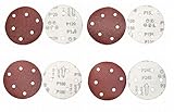 ダブルアクション マジック ペーパー サンダー用 125mm 6穴 各種 100枚 セット (#120 #150 #180 #240 各25枚)