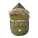 7A.M. ENFANT Le Sac IGLOO ベビーカーフットマフ Army 18-36M