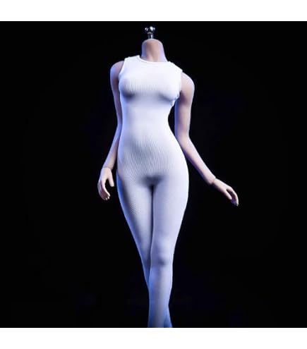 1/6スケール ドール用 クロスストラップ レオタード ボディスーツ ホワイト Amazon | HiPlay 1/6 女性 フィギュア ドール 用 ボディスーツ 服