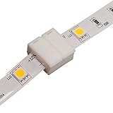 【5個入り】LEDテープライト 単色用SMD5050(2pin) （GT-5050-CB）連結コネクター 半田付け不要！【テープ連結コネクタ】